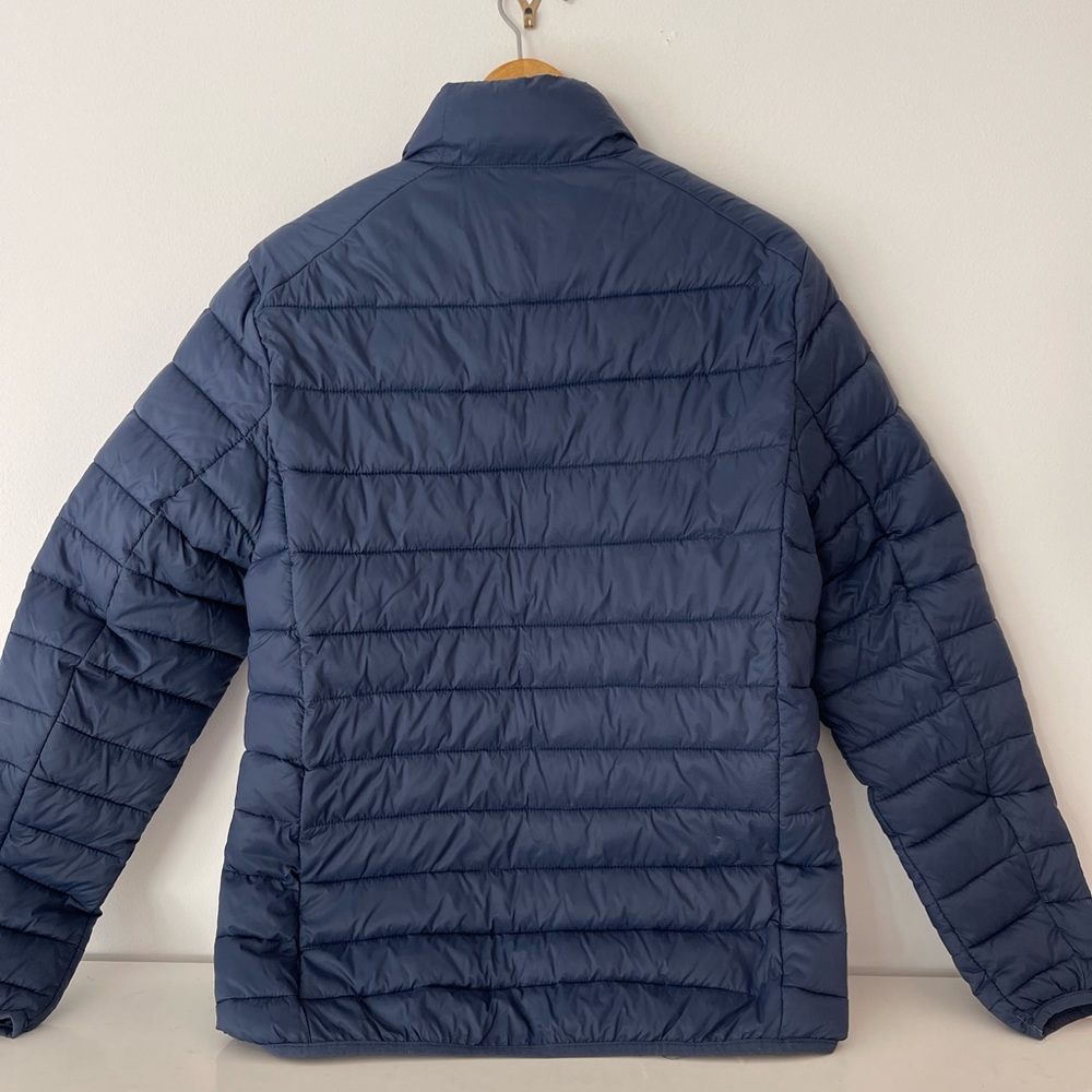 Amazon Essentials Puffer Jacket Navy Blue Water R… - image 5